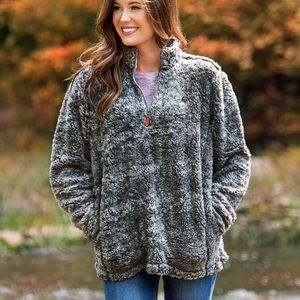 Southern Shirt Heather Sherpa Jacket
